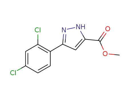메틸 5- (2,4- 다이 클로로 페닐) 피라 졸 -3- 카복실 레이트