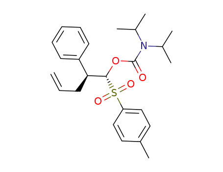 (1S,2R)-2-phenyl-1-tosyl-pent-4-enyl N,N-diisopropylcarbamate
