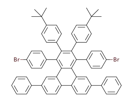 1,4-bis(4-bromophenyl)-2,3-bis(4-tert-butylphenyl)-6,11-diphenyltriphenylene