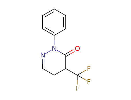 4,5-dihydro-2-phenyl-4-(trifluoromethyl)pyridazin-3(2H)-one