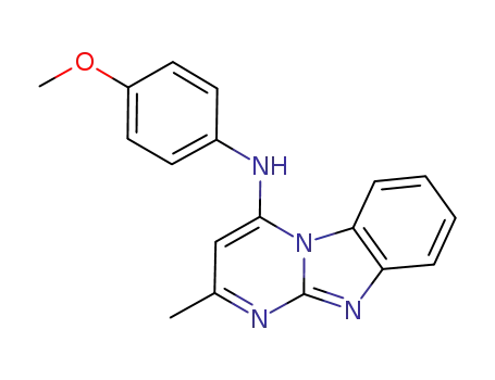 N-(4-methoxyphenyl)-2-methylpyrimido[1,2-a]benzimidazol-4-amine
