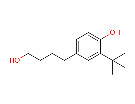 4-(4-hydroxybutyl)-2-tert-butylphenol