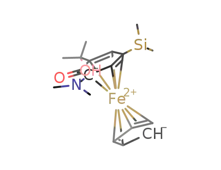 [(C<sub>5</sub>H<sub>5</sub>)Fe(OC<sub>6</sub>H<sub>2</sub>(N(CH<sub>3</sub>)2)(Si(CH<sub>3</sub>)3)C(CH<sub>3</sub>)2OH)]