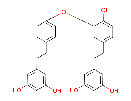 5-[2-(4-{5-[2-(3,5-dihydroxyphenyl)ethyl]-2-hydroxyphenoxy}phenyl)ethyl]benzene-1,3-diol