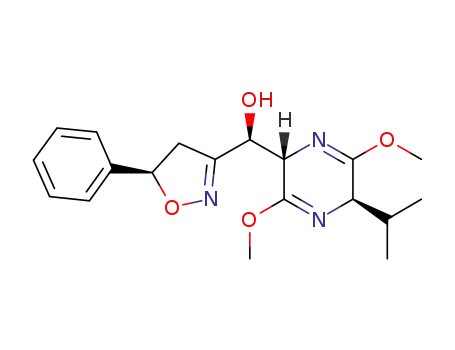 (S)-[(2S,5R)-5-isopropyl-3,6-dimethoxy-2,5-dihydropyrazin-2-yl]-[(5R)-5-phenyl-4,5-dihydroisoxazol-3-yl]-methanol