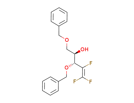 (2R,3R)-1,3-bisbenzyloxy-4,5,5-trifluoropent-4-en-2-ol