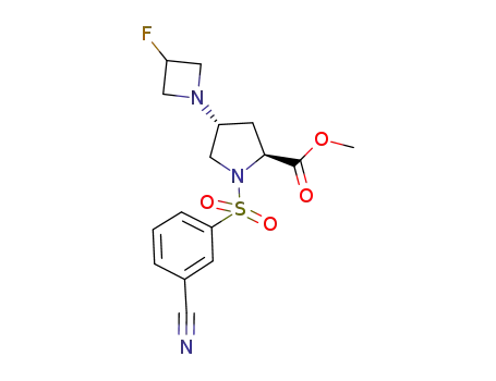 C<sub>16</sub>H<sub>18</sub>FN<sub>3</sub>O<sub>4</sub>S