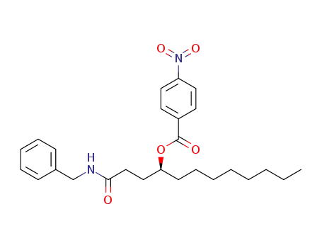 (S)-N-benzyl-4-(4-nitrobenzoyl)oxydodecanamide
