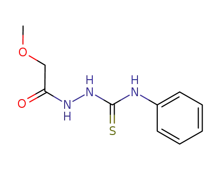 2-(methoxyacetyl)-N-phenylhydrazinecarbothioamide