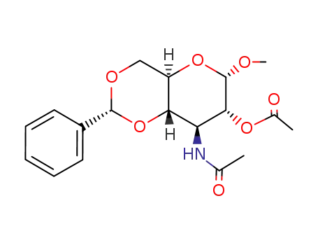 (8-Acetamido-6-methoxy-2-phenyl-4,4a,6,7,8,8a-hexahydropyrano[3,2-d][1,3]dioxin-7-yl) acetate