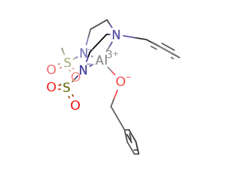 [Al(OBn)((N(SO<sub>2</sub>Me)CH<sub>2</sub>CH<sub>2</sub>)2NCH<sub>2</sub>Ph)]