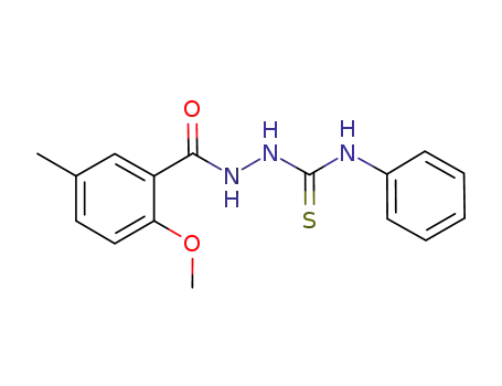 N-(2-methoxy-5-methylbenzamido)-N'-phenylthiourea