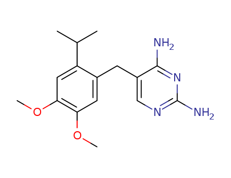 5-[[4,5-Dimethoxy-2-(methylethyl)phenyl]methyl]-2,4-pyrimidinediamine