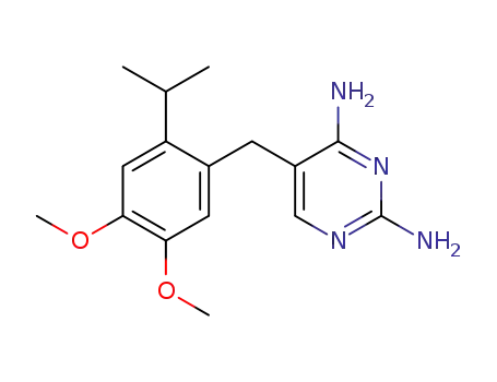 5-[[4,5-디메톡시-2-(메틸에틸)페닐]메틸]-2,4-피리미딘디아민