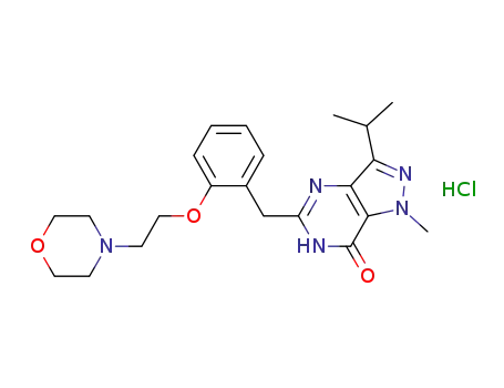 C<sub>22</sub>H<sub>29</sub>N<sub>5</sub>O<sub>3</sub>*ClH