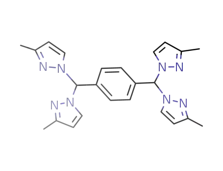 1,4-bis(bis(3-methylpyrazolyl)methyl)benzene