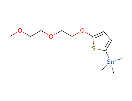 (5-(2-(2-methoxyethoxy)ethoxy)thiophen-2-yl)trimethyltin