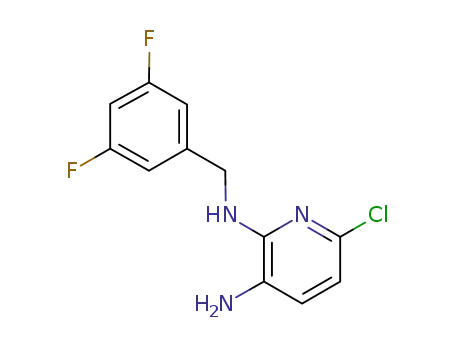C<sub>12</sub>H<sub>10</sub>ClF<sub>2</sub>N<sub>3</sub>
