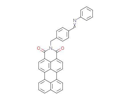 N-(4-phenyliminomethylbenzyl)perylene-3,4-dicarboximide