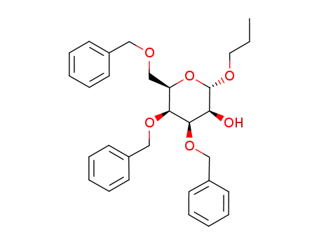 n-propyl 3,4,6-tri-O-benzyl-α-D-talopyranoside