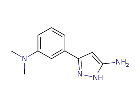 5-[3-(dimethylamino)phenyl]-1H-Pyrazol-3-amine