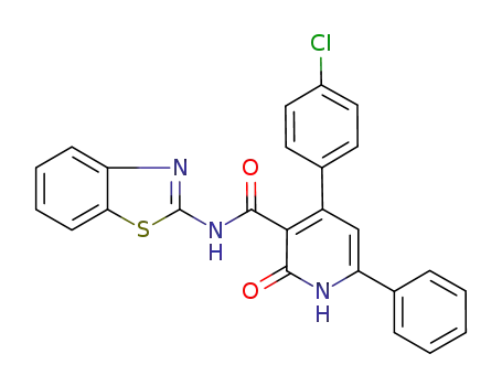 C<sub>25</sub>H<sub>16</sub>ClN<sub>3</sub>O<sub>2</sub>S