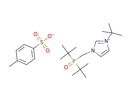 3-tert-butyl-1-(di-tert-butylphosphinooxymethyl)imidazolium tosylate