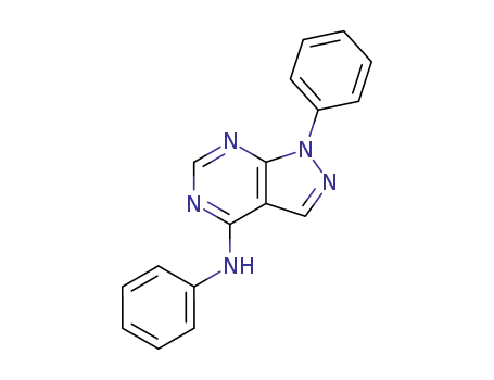 N,1-diphenyl-1H-pyrazolo[3,4-d]pyrimidin-4-amine