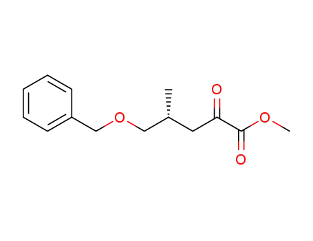 (R)-methyl 5-(benzyloxy)-4-methyl-2-oxopentanoate