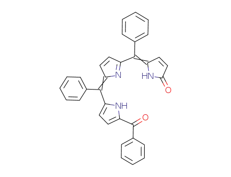 2H-Pyrrol-2-one,
5-[[2-[(5-benzoyl-1H-pyrrol-2-yl)phenylmethylene]-2H-pyrrol-5-yl]phenyl
methylene]-1,5-dihydro-