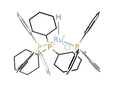 RuHCl(PCy<sub>3</sub>)(PPh<sub>3</sub>)2