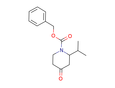 Benzyl 2-isopropyl-4-oxotetrahydro-1(2H)-pyridinecarboxylate