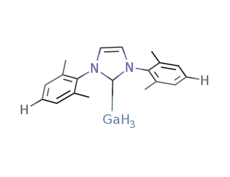 [(1,3-bis(2,6-dimethylphenyl)imidazol-2-ylidene)GaH<sub>3</sub>]