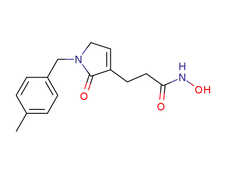 N-hydroxy-3-[1-(4-methyl-benzyl)-2-oxo-2,5-dihydro-1H-pyrrol-3-yl]-propionamide