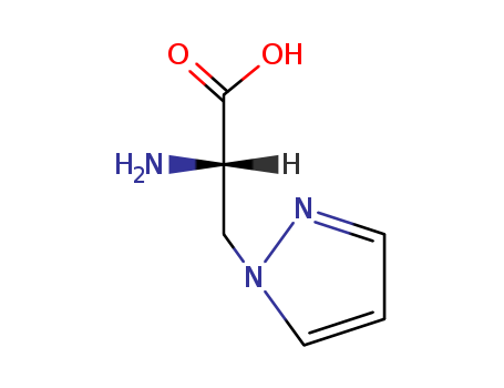 (S)-2-amino-3-(1H-pyrazol-1-yl)propanoic acid cas no. 2734-48-7 98%