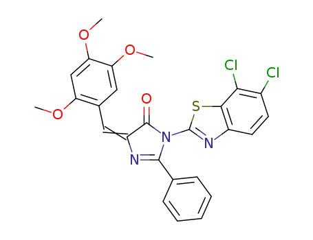C<sub>26</sub>H<sub>19</sub>Cl<sub>2</sub>N<sub>3</sub>O<sub>4</sub>S