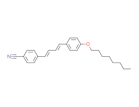 Benzonitrile, 4-[4-[4-(octyloxy)phenyl]-1,3-butadienyl]-, (E,E)-