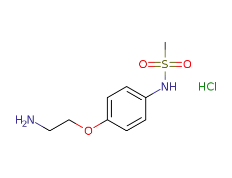 Methanesulfonamide, N-[4-(2-aminoethoxy)phenyl]-,
monohydrochloride
