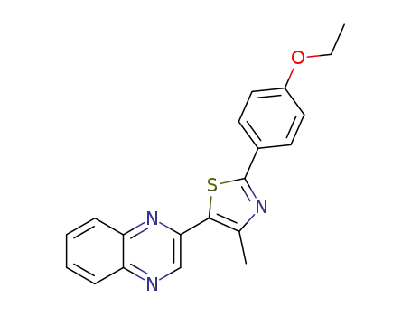 2-[2-(4-Ethoxy-phenyl)-4-methyl-thiazol-5-yl]-quinoxaline