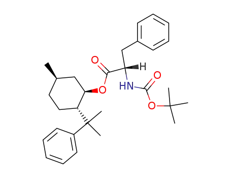 (1R,2S,5R)-2-(1-methyl-1-phenylethyl)-5-methylcyclohexyl (S)-2-<(tert-butoxycarbonyl)amino>-3-phenylpropanoate