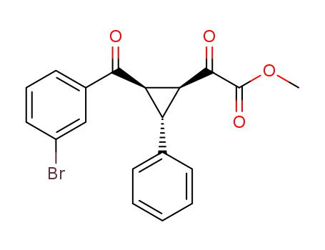 methyl 2-(2-(3-bromobenzoyl)-3-phenylcyclopropyl)-2-oxoacetate