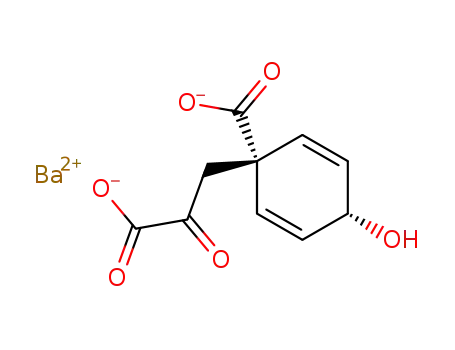 1-카르복시-4-히드록시-알파-옥소-2,5-시클로헥사디엔-1-프로판산 바륨염