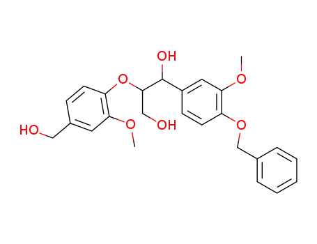 1-(4-benzyloxy-3-methoxyphenyl)-2-(4-hydroxymethyl-2-methoxyphenoxy)-1,3-propanediol