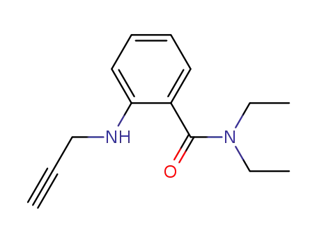 2-N-propargylamino-N',N'-diethylbenzamide