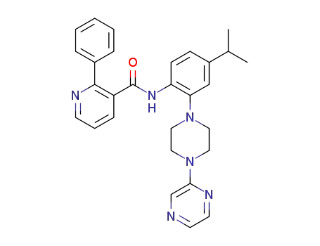 C<sub>29</sub>H<sub>30</sub>N<sub>6</sub>O