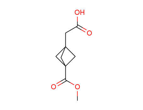 2-(3-methoxycarbonyl-1-bicyclo[1.1.1]pentanyl)acetic acid