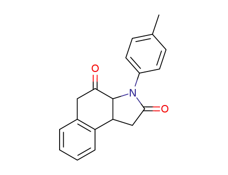 3-p-Tolyl-3,3a,5,9b-tetrahydro-1H-benzo[e]indole-2,4-dione