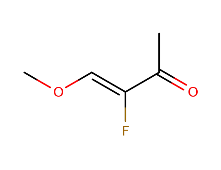 Molecular Structure of 148541-82-6 (3-Buten-2-one, 3-fluoro-4-methoxy-, (Z)- (9CI))