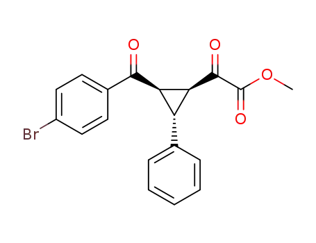 methyl 2-(2-(4-bromobenzoyl)-3-phenylcyclopropyl)-2-oxoacetate