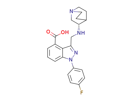 C<sub>22</sub>H<sub>23</sub>FN<sub>4</sub>O<sub>2</sub>